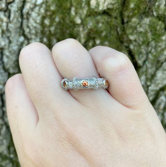 Sterling Silver Citrine Ring