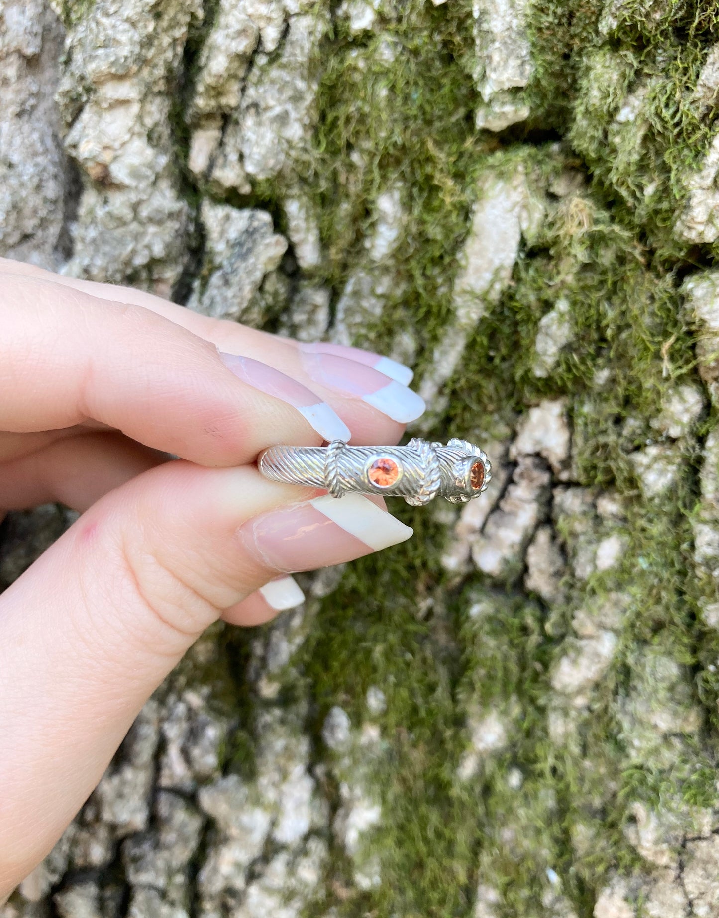Sterling Silver Citrine Ring