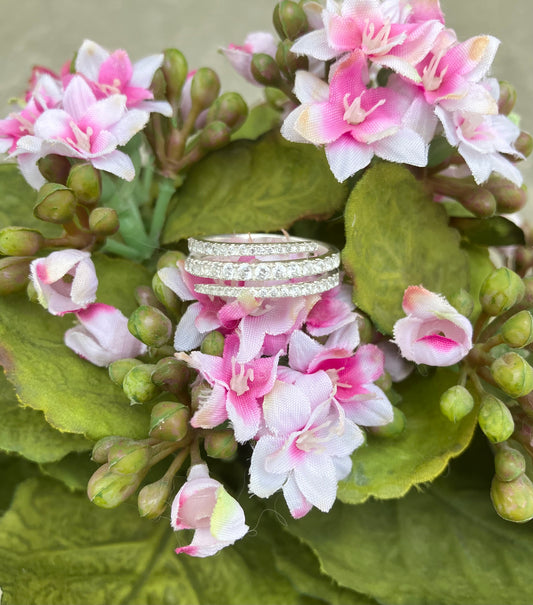Sterling Silver CZ Wrap Ring
