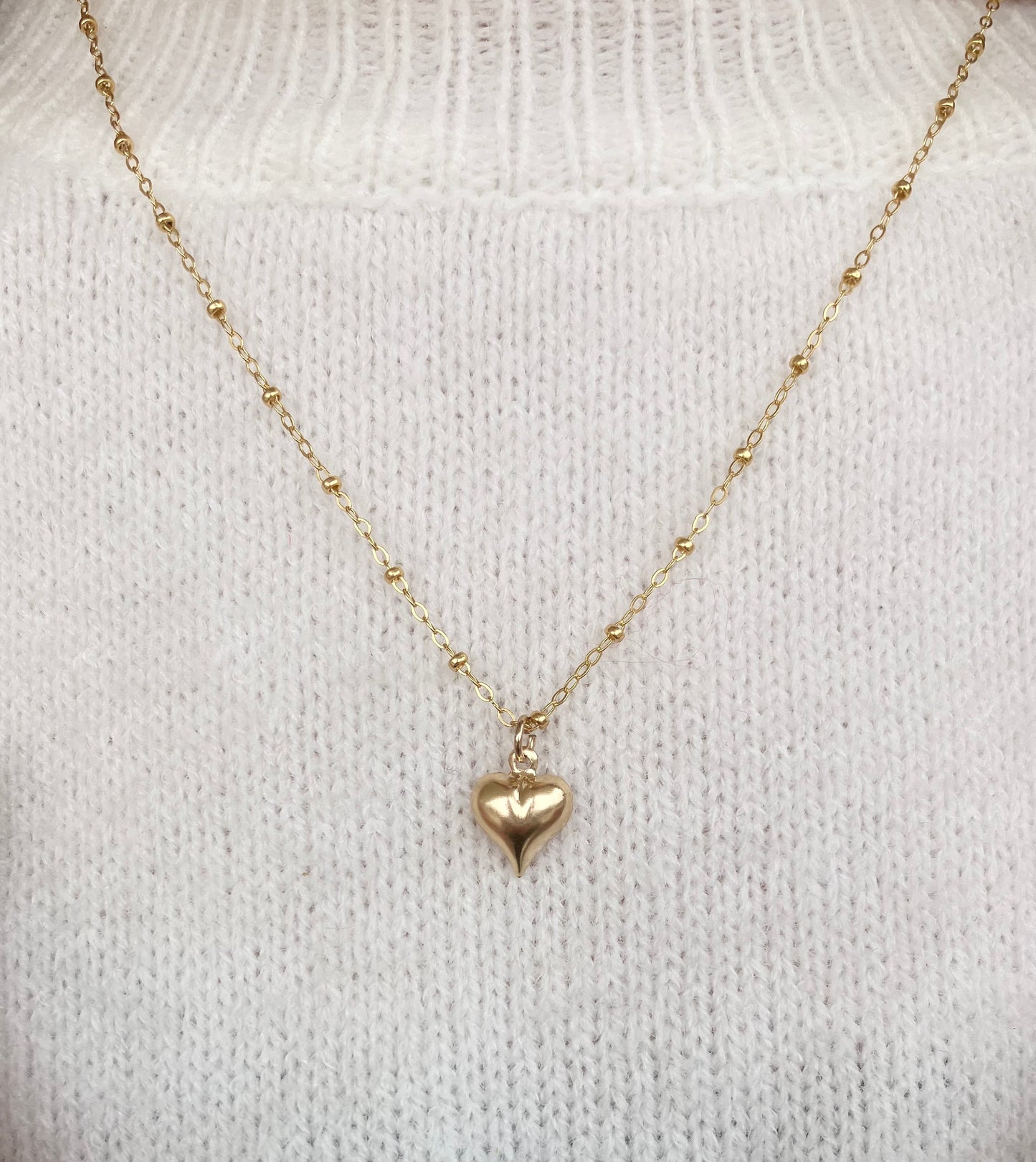 Gold-Filled Heart Necklace