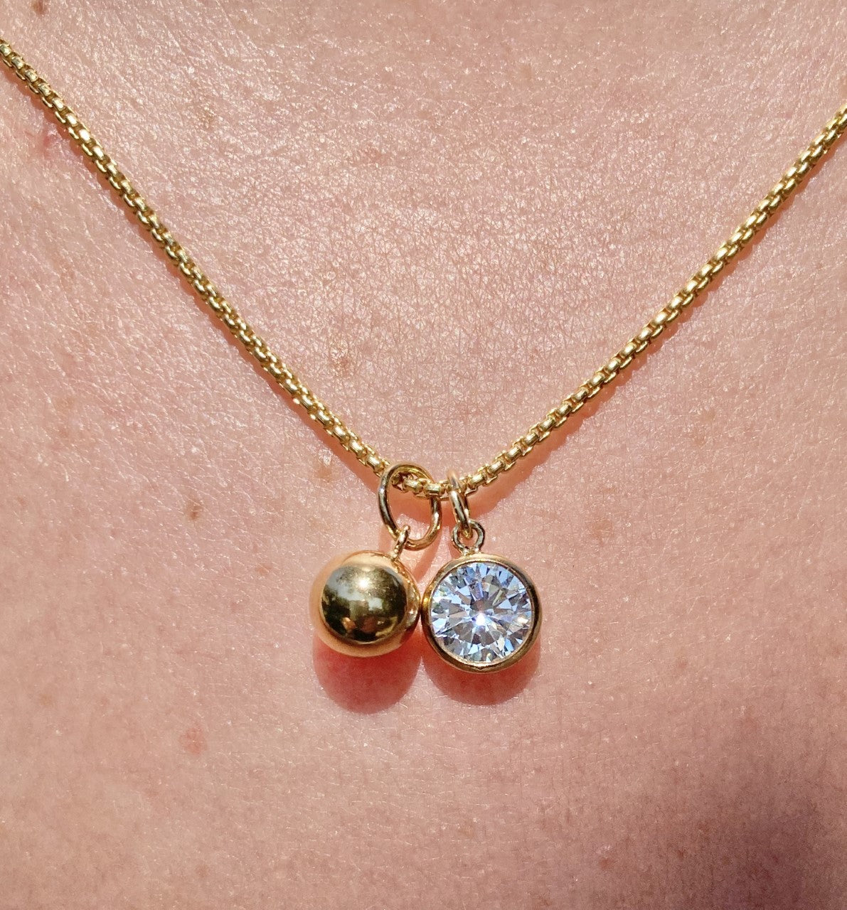 Dual Pendant Necklace