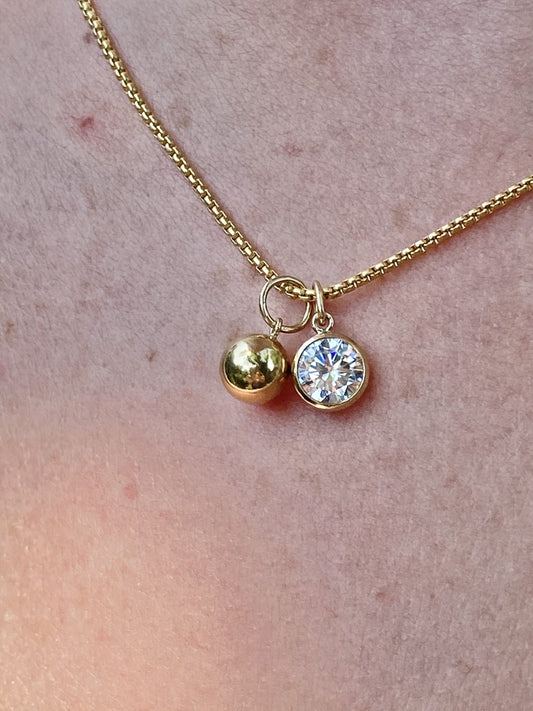 Dual Pendant Necklace