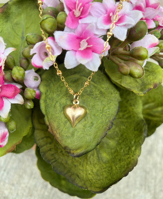 Gold-Filled Heart Necklace